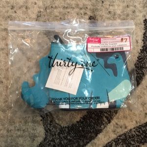 Blue Dinosaur Cool zip snacker pouch